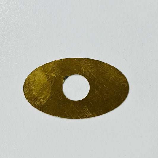 DRUM BADGE- 1962-1970 Slingerland Niles Black & Brass Badge