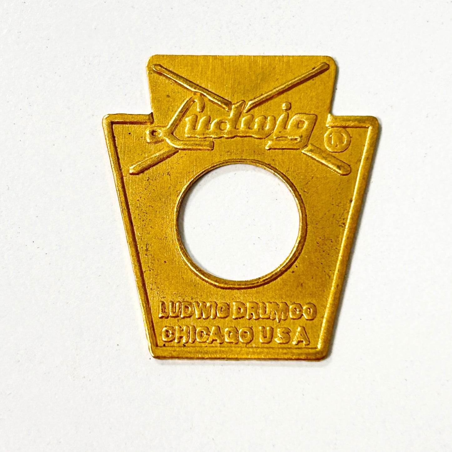 Ludwig 60’s Keystone Drum Badge