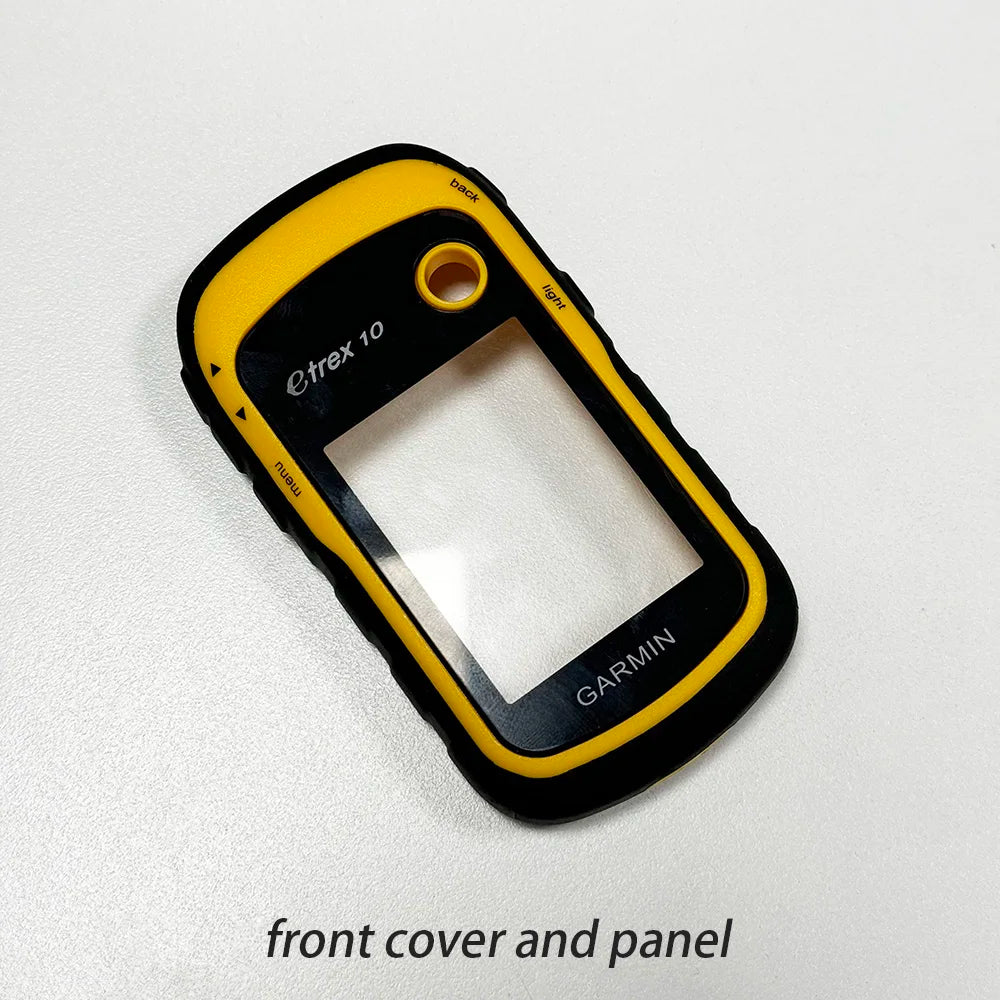 Handheld GPS Optional Part For GARMIN Etrex 10 Etrex10 Yellow Front Cover Case Or Front Panel Side Buttons Repair Replacement