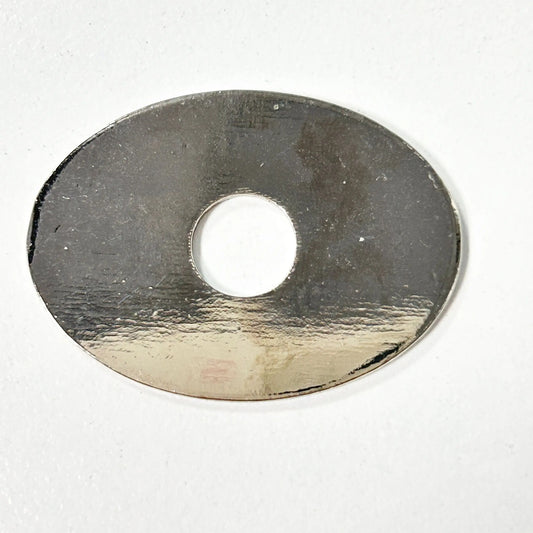 1930's Ludwig & Ludwig White & Silver Drum badge