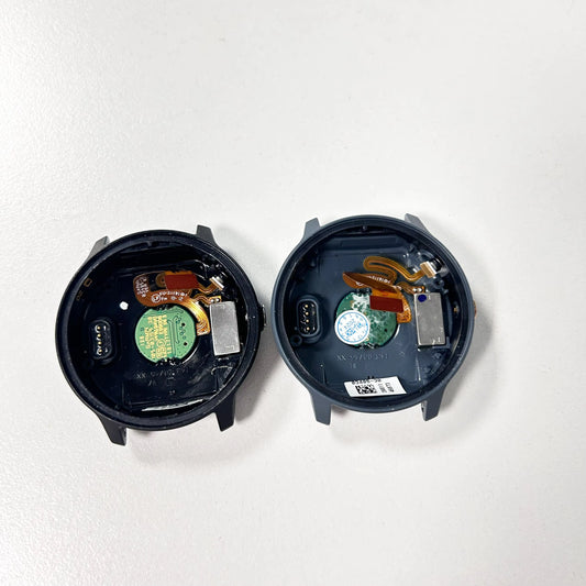 For GARMIN Vivoactive 3 Music Back Cover Case Without Battery Smart Sports Running Bottom Cover Replacement (Blue/Black)