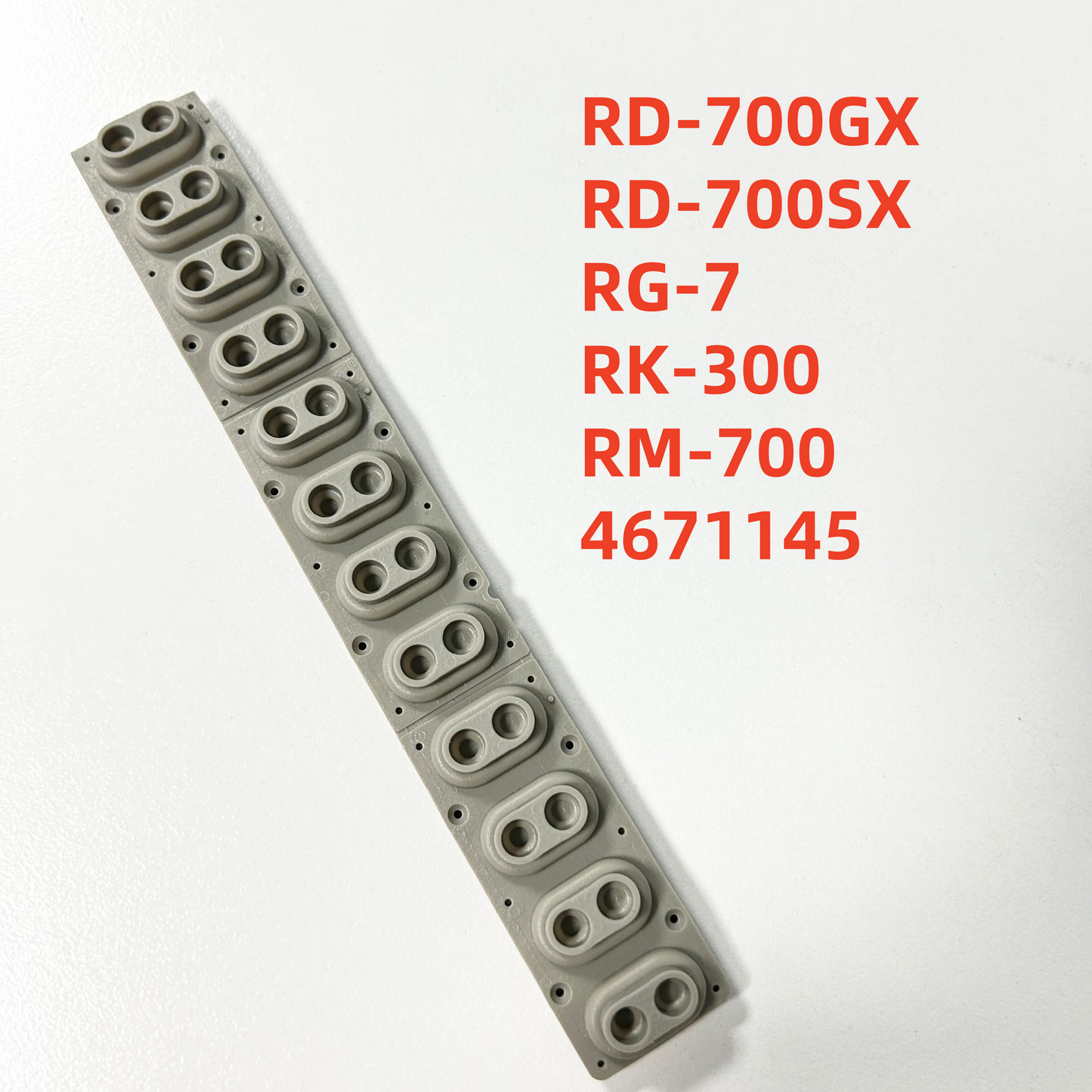 Conductive Rubber Key Contact Conductive Strip For Roland RD-700GX RD-700SX RG-7 RK-300 RM-700 4671145