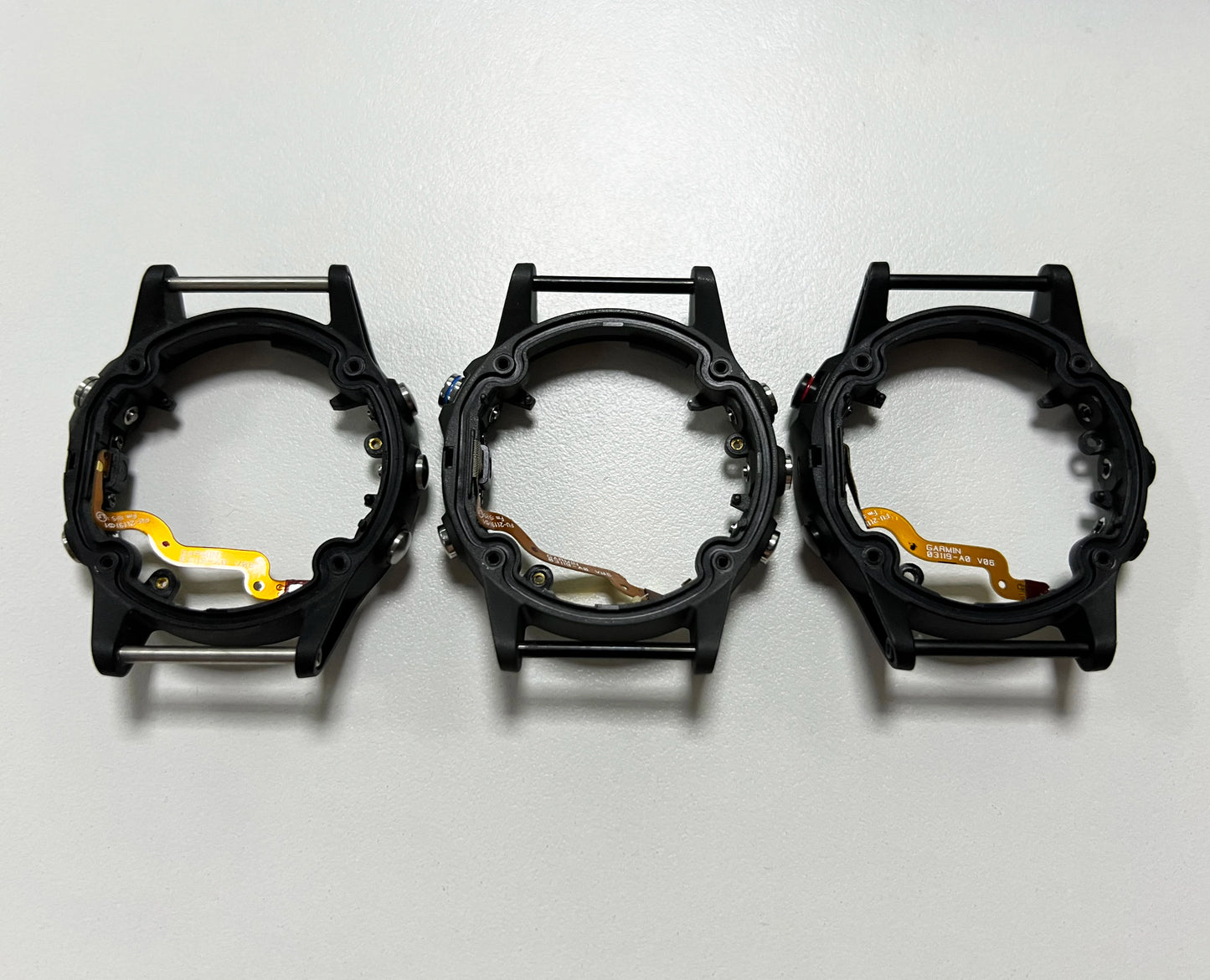 Middle Plastic Frame For GARMIN FENIX 5 Back Cover case Frame Fenix5 Plus With Button Smart Sports Replacement Parts Repair