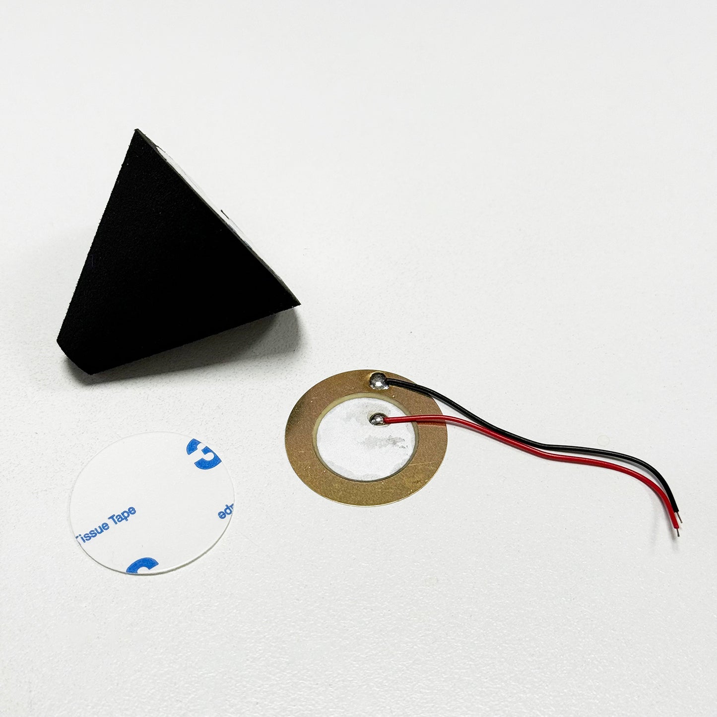 Compatible With Roland PD-8x/10x/12x & KD-120/140 KD-12X/14X PDX100 Piezo Head Rim Trigger Cone With Double Tape Electronic Drum Repair
