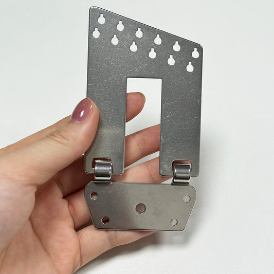 12-string Trapeze Tailpiece Reinforced Vintage Thicker Bracket For Rickenbacker Without 2 Strap Bolt Electric Guitar Chrome Part