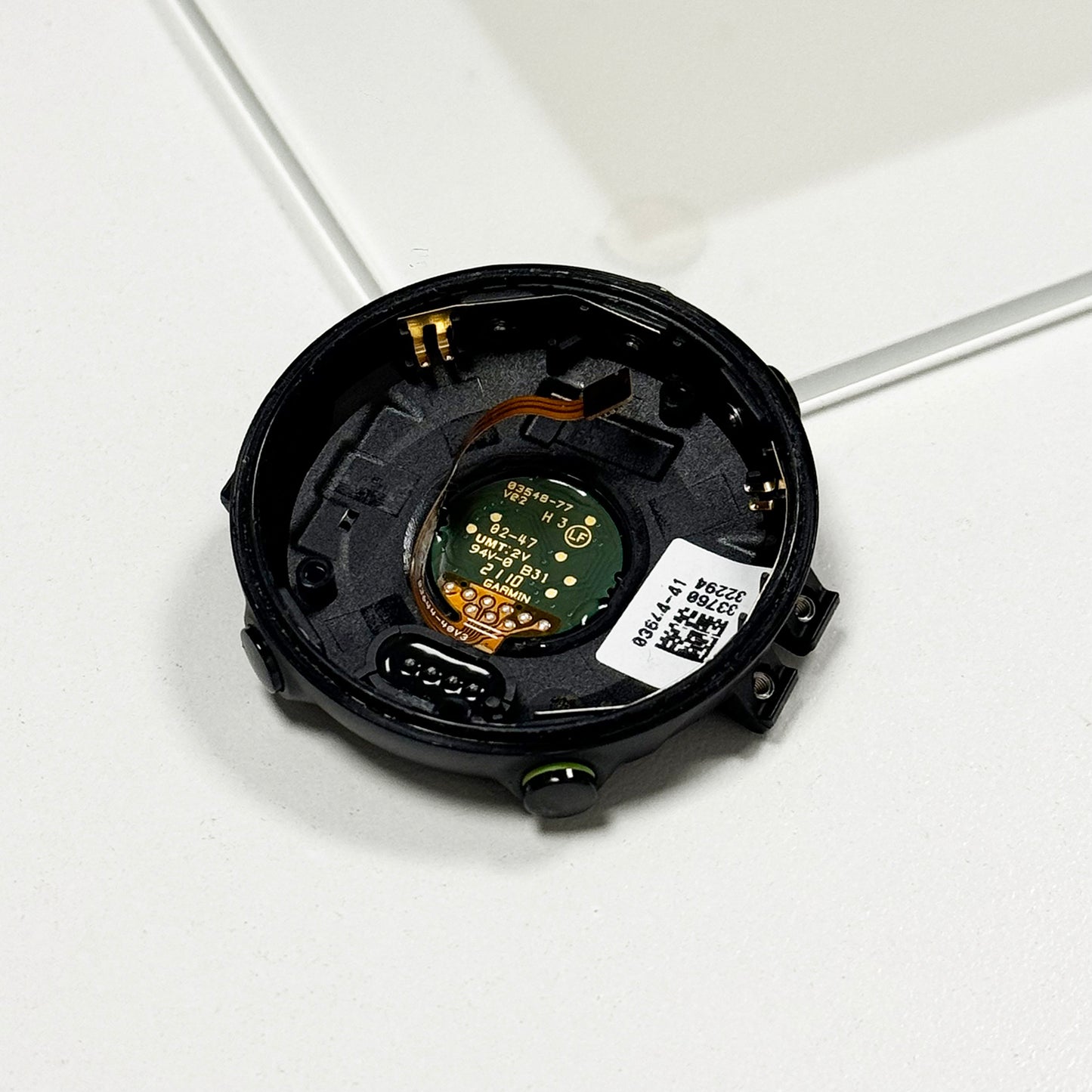 Rear Shell For GARMIN Forerunner 45 Black Back Cover Case With Heart Rate Sensor Switch Button Watch Lugs Part Replacement