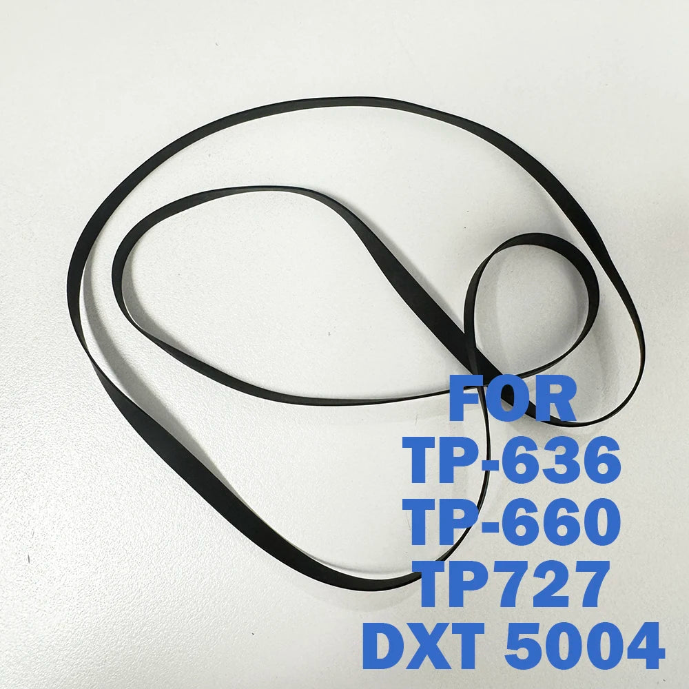 Cassette Player Rubber Drive Belt For SANYO TP-636 TP-660 TP727 DXT5004