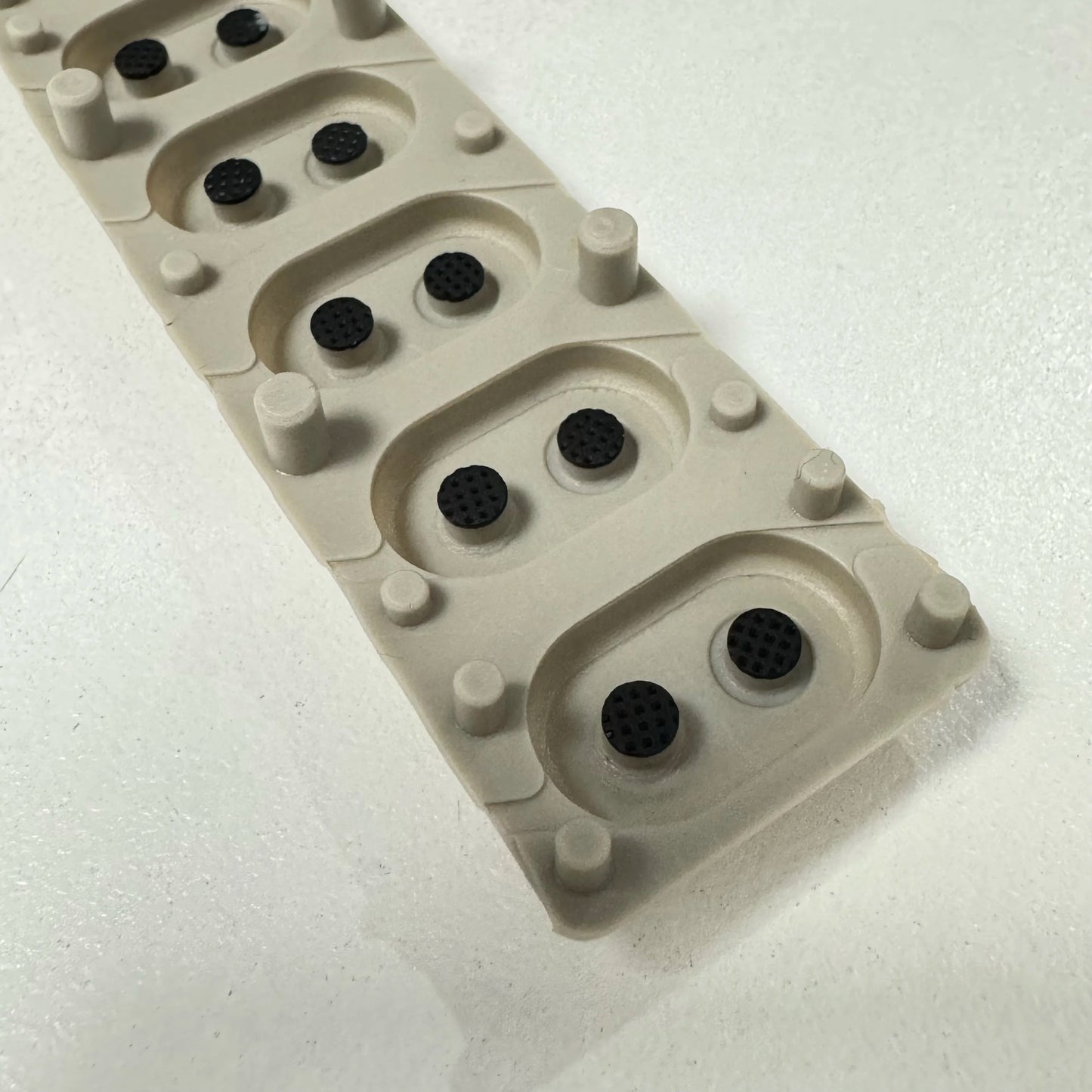 NEW Kurzweil Korg Johannus Fatar Nord Ketron 12 Note Rubber Key Contacts Conductive Rubber Strip