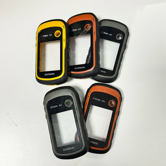 Front Frame and Glass Screen Panel For GARMIN Etrex 10 20 20X 30 30X Housing Cover Case Handheld GPS Part Replacement