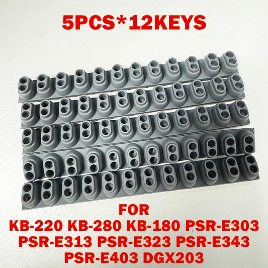 Conductive Rubber Contact Pad Button D-Pad for Yamaha KB-220 DGX203 KB-280 PSR-E303 PSR-E403 PSR-E313 KB-180 PSR-E323
