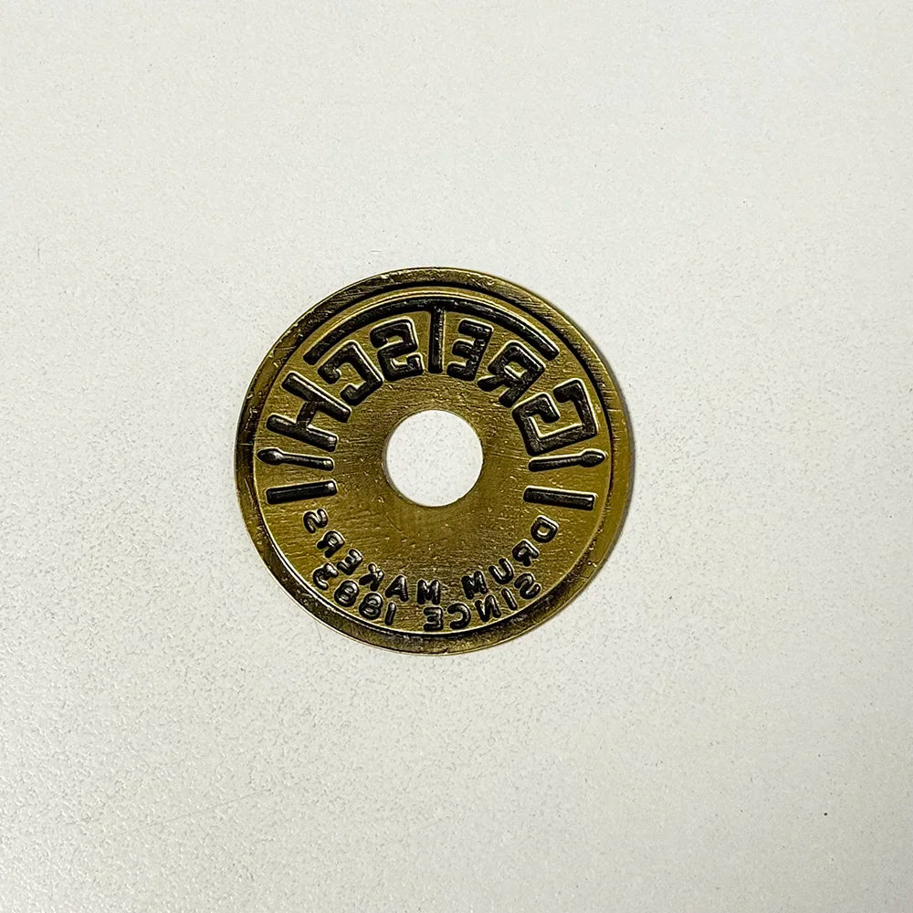 1950s 60's Gretsch Drum Round Badge Snare Tom Kick Vintage Part