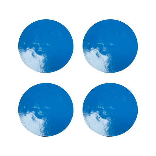 4pcs 1980-1996 FORD F150 BRONCO VAN Center Caps BLACK EMBLEM STICKER BADGE LOGO