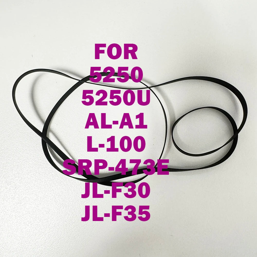 Cassette Player Rubber Drive Belt For JVC 5250 5250U AL-A1 L-100 SRP-473E JL-F30 JL-F35