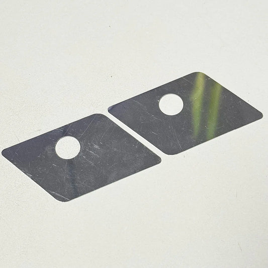 Ludwig 1970’s 1980's Blue And Olive , Black And White Drum Badge Pointy Vintage CHICAGO ERA SNARE TOM BASS + DRUM Part