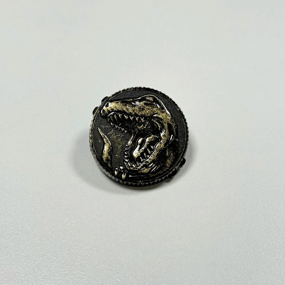 Only Applicable To Power Ranger Morpher Toy 1991 1992 93 T-REX Tyrannosaurus Vintage Power Coin Gold / Weathered Ranger Cosplay