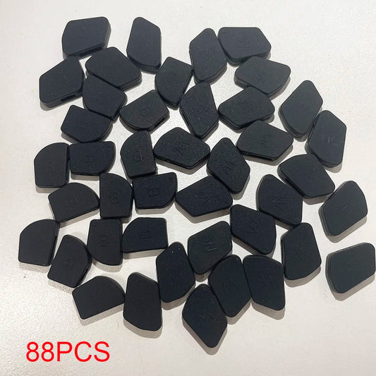 88PCS Electric Piano Hammer Rubber Caps For Casio PX120 PX150 PX160 PX330 PX350 PX860 PX700 PX800 AP200 AP250 AP400 CDP100 CDP200 AP245 AP260 AP270 AP420 AP450 AP460 AP470 AP620 AP6BP AP700 AP710BK CDP120 CDP130BK CDP135 CDP200R CDP220R CDP230RBK CDP235R