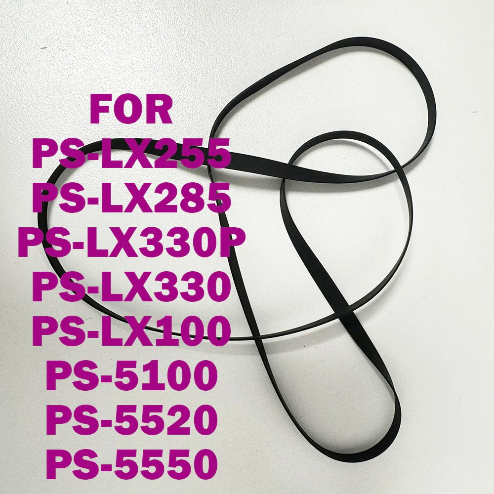 Cassette Player Rubber Drive Belt For SONY PS-LX255 PS-LX285 PS-LX330P PS-LX330 PS-LX100 PS-5100 PS-5520 PS-5550