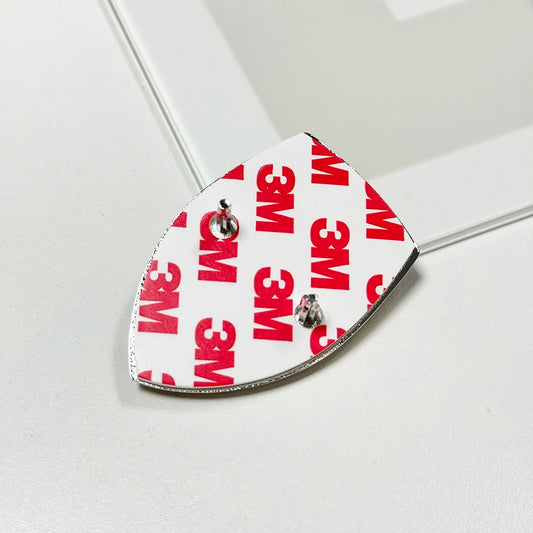 BLACK SILVIA S HOOD TRUNK Metal EMBLEM Nissan 240 SR20DET JDM S14 240SX Badge With Pre Applied Adhesive-backing