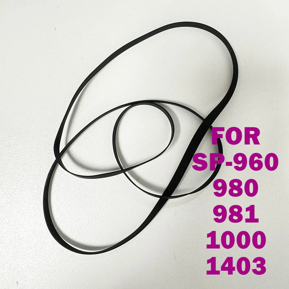 Cassette Player Rubber Drive Belt For BIC SP 960 981 1000 980 1403 Conveyor Belt Old Broken Replacement