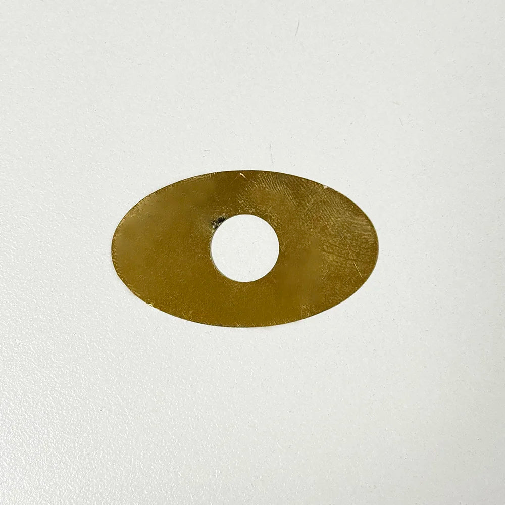 Oval Quality Drum Vintage Badge Niles ILLINOIS U.S.A. 70's 80's Slingerland Logo Plate Part