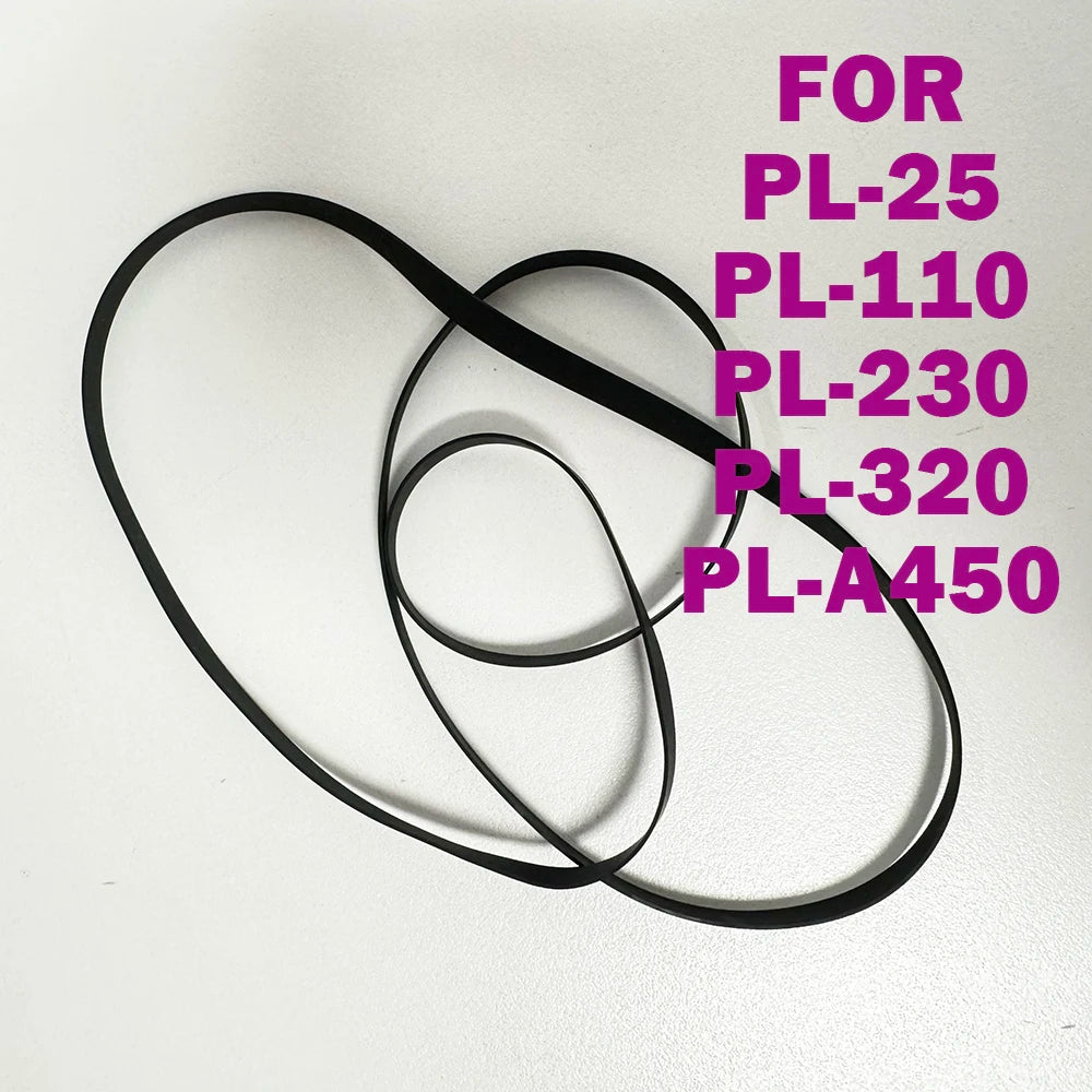 Cassette Player Rubber Drive Belt For PIONEER PL-25 PL-110 PL-230 PL-320 PL-A450