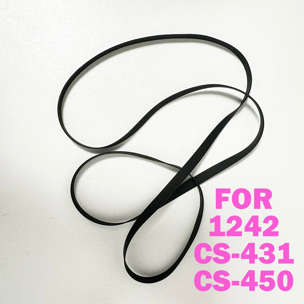 Cassette Player Rubber Drive Belt For DUAL 1242 CS-431 CS-450