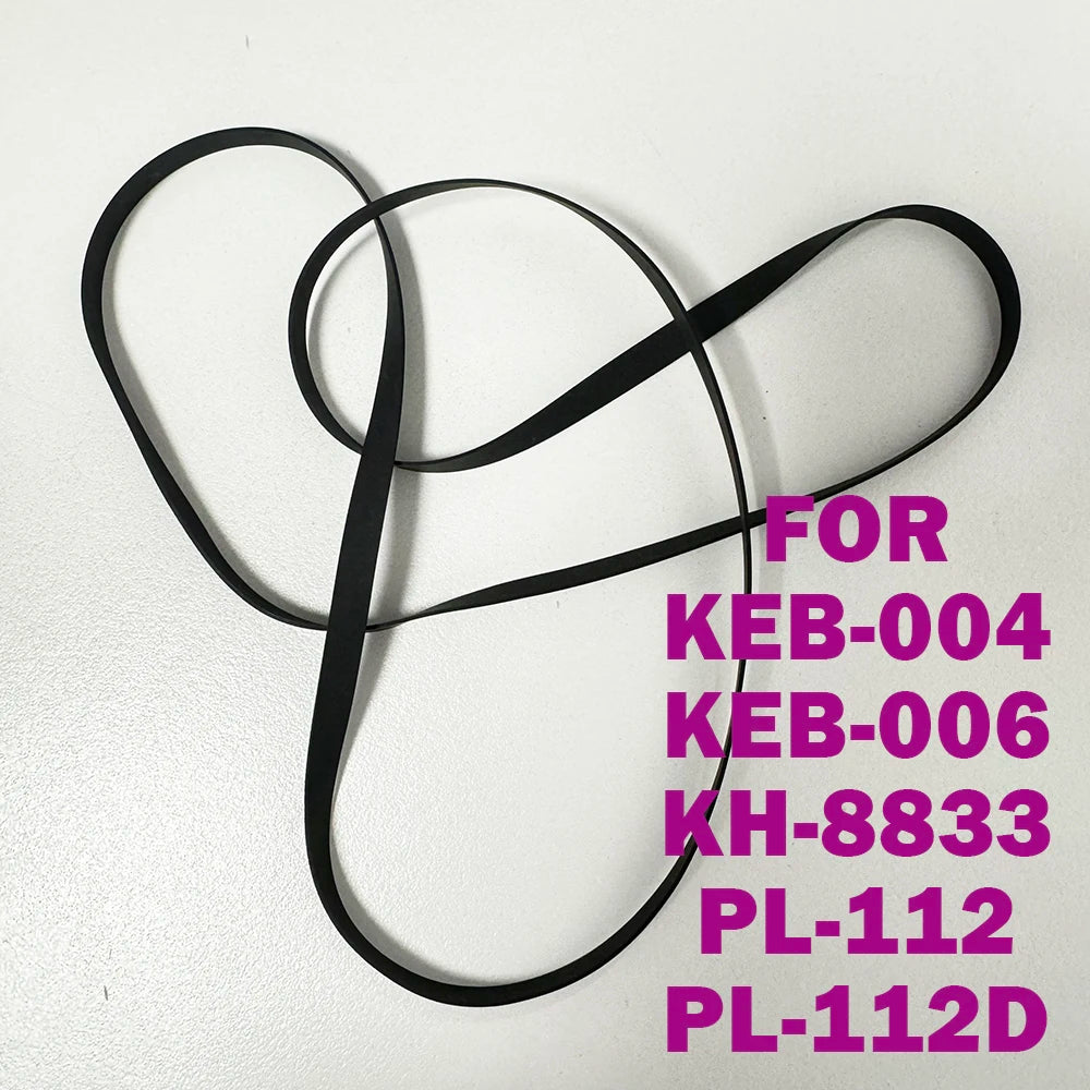 Cassette Player Rubber Drive Belt For PIONEER KEB-004 KEB-006 KH-8833 PL-112 PL-112D
