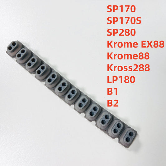 Conductive Rubber Key Contact Conductive Strip For Korg SP170 SP170S SP280 Krome EX88 Krome88 Kross288 LP180 B1 B2