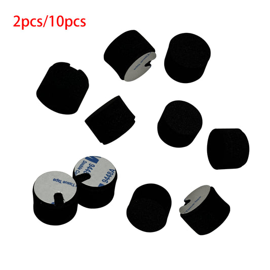 2pcs/10pcs/50pcs/100pcs For Roland PDX8 PDX6 PD6 PDX12 PD-6 PDX-12 PDX-8 PDX-6 Replacement Electric Drum Trigger Sponge Foam Cone With Adhesive Backing 22mm*16mm 0.86"*0.63"