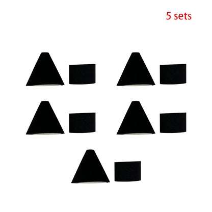 35x37mm Electric Drum Part Trigger Sponge Cone Foam & 20*28mm Drum Trigger With Adhesive Percussion Instrument Part
