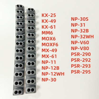 Keyboard Rubber Contact For YAMAHA KX-25 KX-49 KX-61 MM6 MOX6 MOXF6 MX-49 MX-61 NP-11 NP-12B NP-12WH NP-30 NP-30S NP-31 NP-32B NP-32WH NP-V60 NP-V80 PSR-290 PSR-292 PSR-293 PSR-295