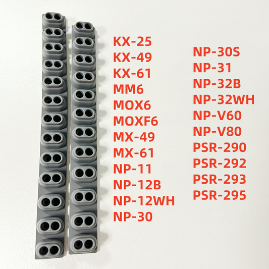Keyboard Rubber Contact For YAMAHA KX-25 KX-49 KX-61 MM6 MOX6 MOXF6 MX-49 MX-61 NP-11 NP-12B NP-12WH NP-30 NP-30S NP-31 NP-32B NP-32WH NP-V60 NP-V80 PSR-290 PSR-292 PSR-293 PSR-295