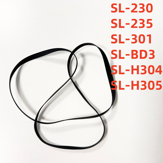Record Player Turntable Drive Belt Fits TECHNICS SL-230 SL-235 SL-301 SL-BD3 SL-H304 SL-H305