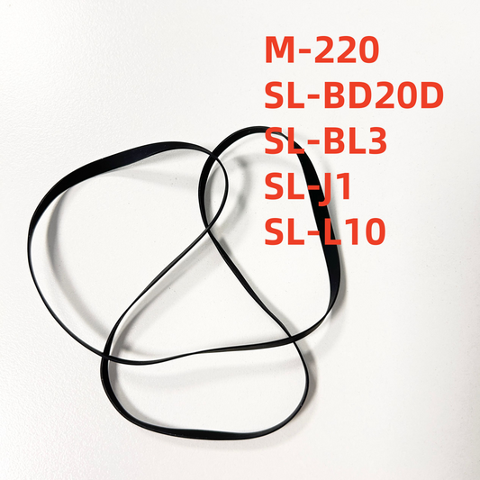 Record Player Turntable Drive Belt Fits TECHNICS M-220 SL-BD20D SL-BL3 SL-J1 SL-L10