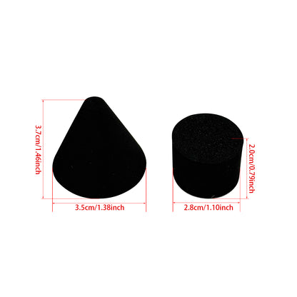 35x37mm Electric Drum Part Trigger Sponge Cone Foam & 20*28mm Drum Trigger With Adhesive Percussion Instrument Part