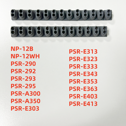 Keyboard Rubber Contact For YAMAHA NP-12B NP-12WH PSR-290 PSR-292 PSR-293 PSR-295 PSR-A300 PSR-A350 PSR-E303 PSR-E313 PSR-E323 PSR-E333 PSR-E343 PSR-E353 PSR-E363 PSR-E403 PSR-E413