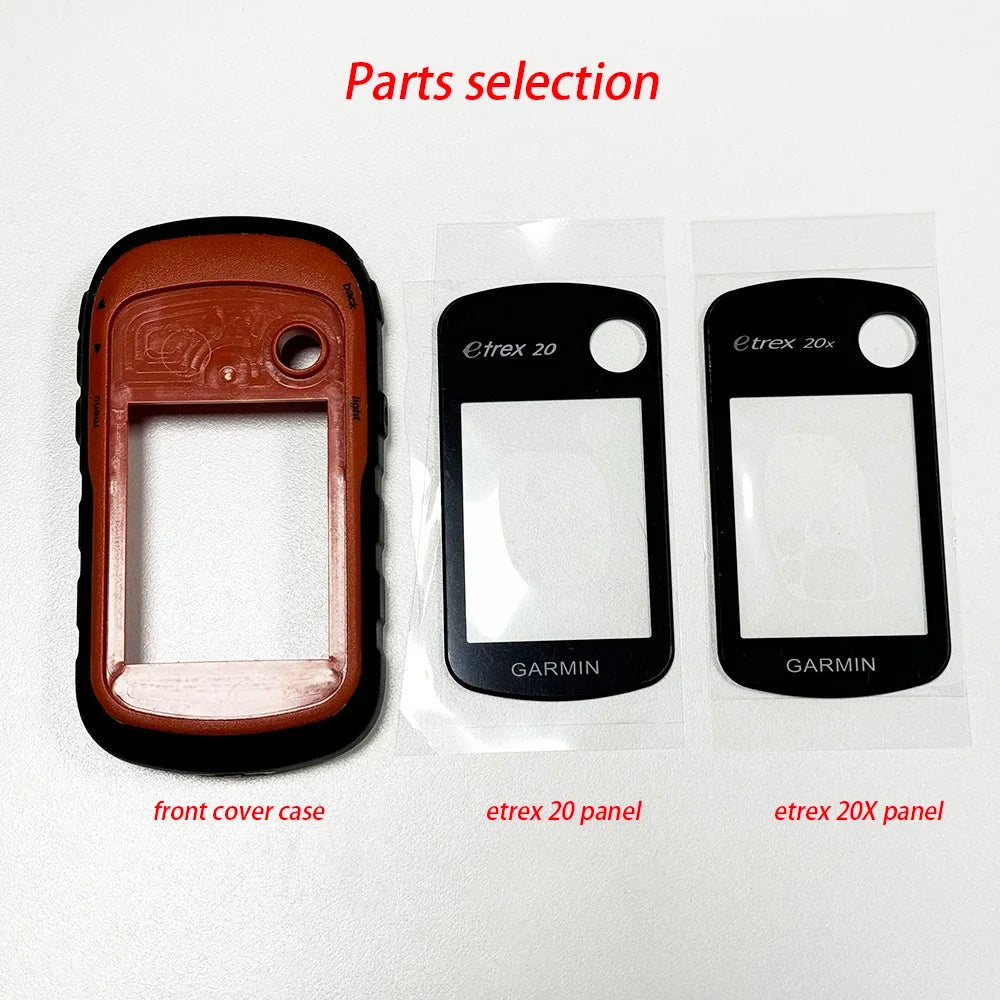 Handheld GPS Optional Part For GARMIN Etrex 20 20X Front Cover Case Or Front Panel Glass Panel Side Buttons Replacement