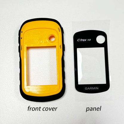 Handheld GPS Optional Part For GARMIN Etrex 10 Etrex10 Yellow Front Cover Case Or Front Panel Side Buttons Repair Replacement