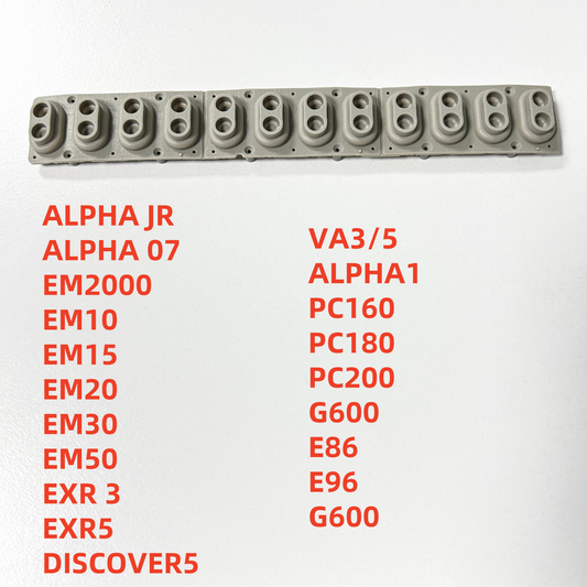 Conductive Rubber Key Contact Conductive Strip For Roland ALPHA JR ALPHA 07 EM2000 EM10 EM15 EM20 EM30 EM50 EXR 3 EXR5 DISCOVER5 VA3/5 ALPHA1 PC160 PC180 PC200 G600 E86 E96 G600