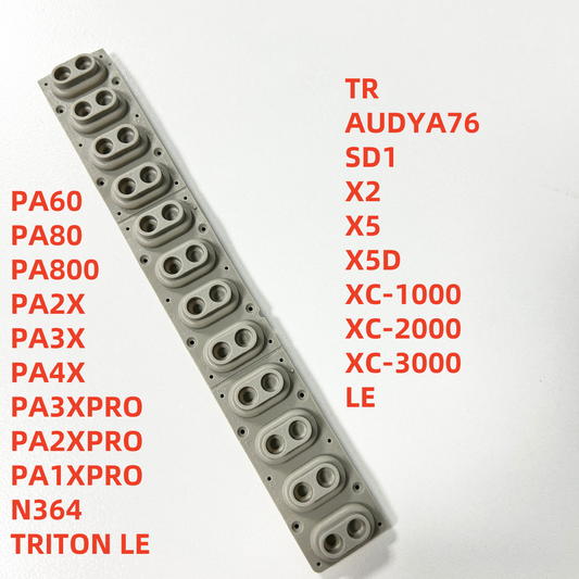 Conductive Rubber Key Contact Conductive Strip For Korg PA60 PA80 PA800 PA2X PA3X PA4X PA3XPRO PA2XPRO PA1XPRO N364 TRITON LE TR AUDYA76 SD1 X2 X5 X5D XC-1000 XC-2000 XC-3000 LE N264 Karma TR88 Havian 30 Triton LE