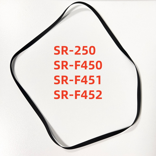 Turntable Belt Rubber For TOSHIBA SR-250 SR-F450 SR-F451 SR-F452