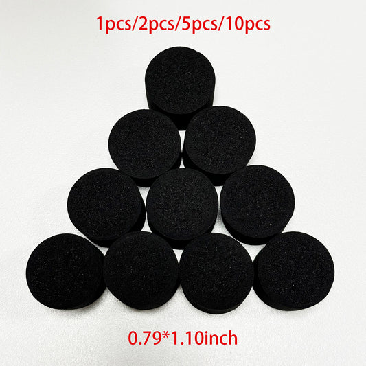 0.79*1.10inch Electronic Drum Part Trigger Cone Sponge Foam With Adhesive Electronic Drum Modification High-density Foam 28x20mm 1/2/5/10pcs