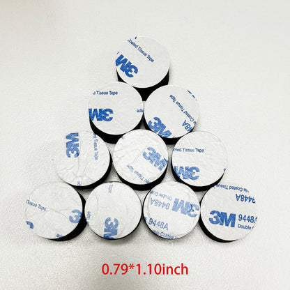 0.79*1.10inch Electronic Drum Part Trigger Cone Sponge Foam With Adhesive Electronic Drum Modification High-density Foam 28x20mm 1/2/5/10pcs