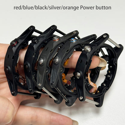 Middle Frame For Garmin Fenix 5 / Fenix 5 Sapphire / Fenix 5 Plus Back Cover Frame With Button , Stem Middle Box Frame Power Button Part Repair