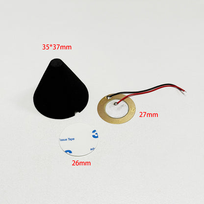 Compatible With Roland PD-8x/10x/12x & KD-120/140 KD-12X/14X PDX100 Piezo Head Rim Trigger Cone With Double Tape Electronic Drum Repair
