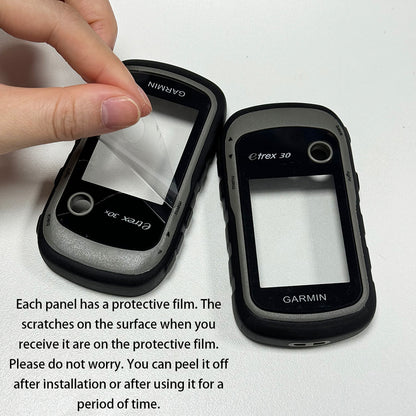 For GARMIN Etrex 30 30X Front Frame and Glass Screen Panel Housing Shell Cover Case with Power Button Handheld GPS Part