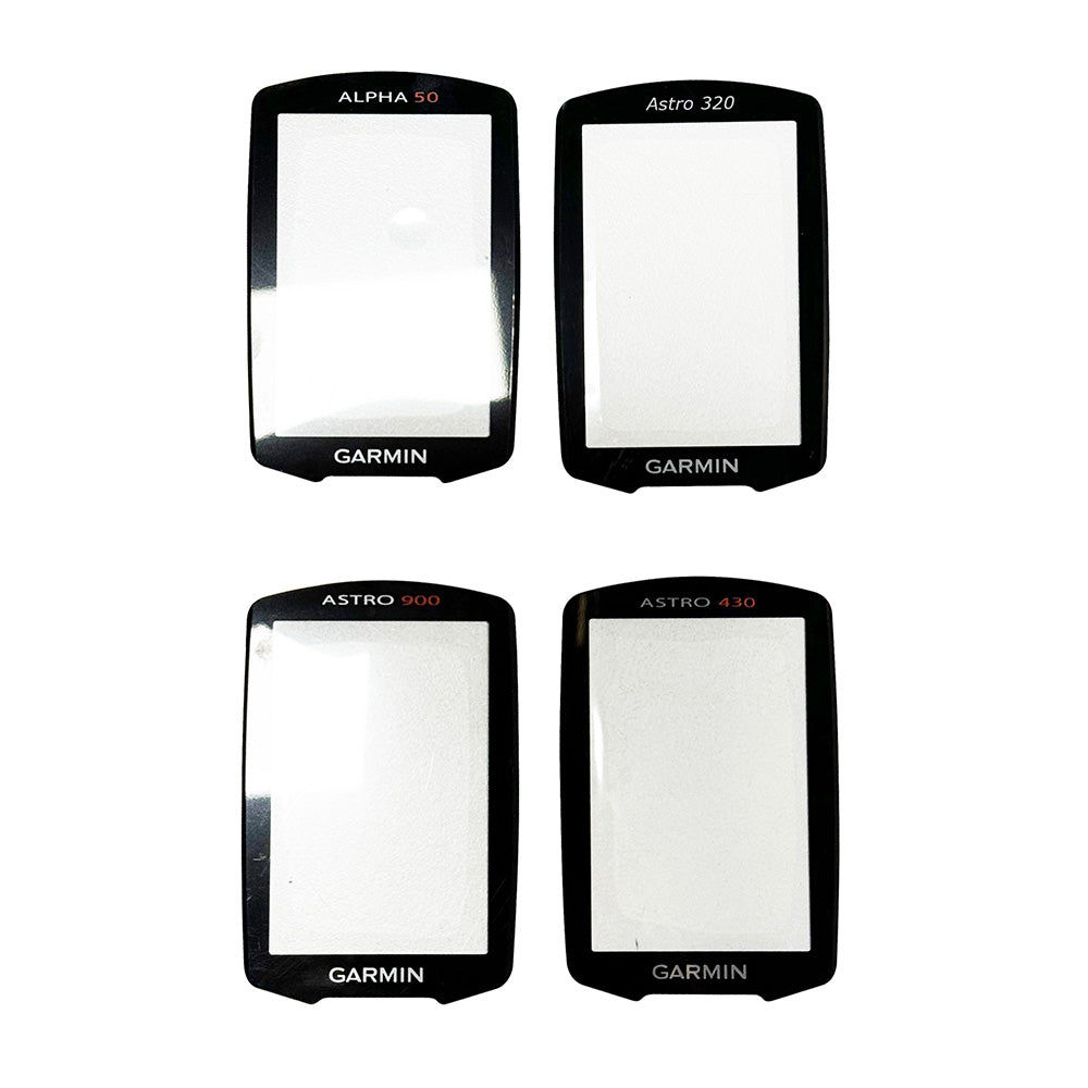Protective Panel For GARMIN Astro 320 900 430 Alpha 50 Front Panel Glass Panel With Double-sided Tape Handheld GPS Part Replacement Repair