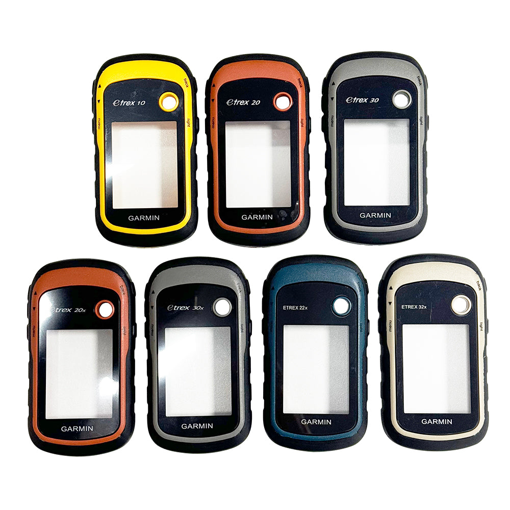 For GARMIN Etrex 10 20 20X 30 30X 22X 32X Front Frame and Glass Screen Panel Housing Cover Case Handheld GPS Part Replacement