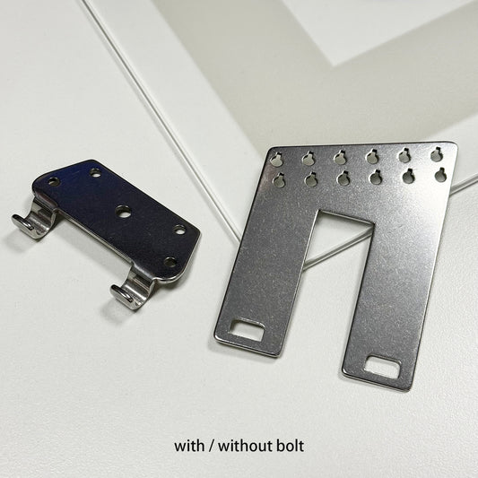 12-string Trapeze Tailpiece Reinforced Vintage Thicker Bracket For Rickenbacker Without 2 Strap Bolt Electric Guitar Chrome Part