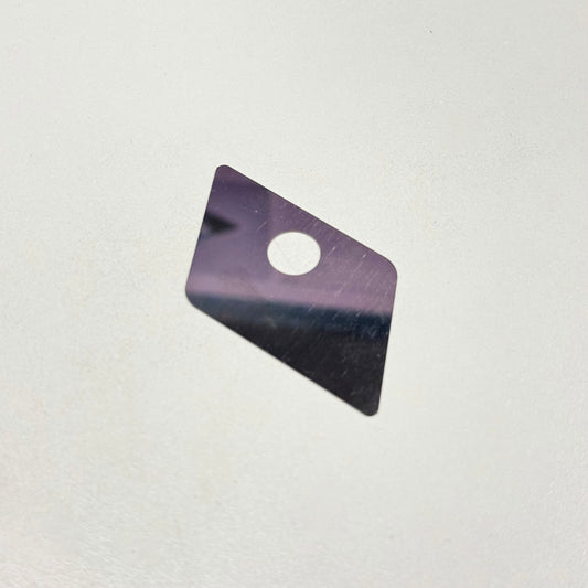 Blue And Olive Pointy Vintage Drum Badge Ludwig 1970’s 1980's CHICAGO ERA SNARE TOM BASS + DRUM Part